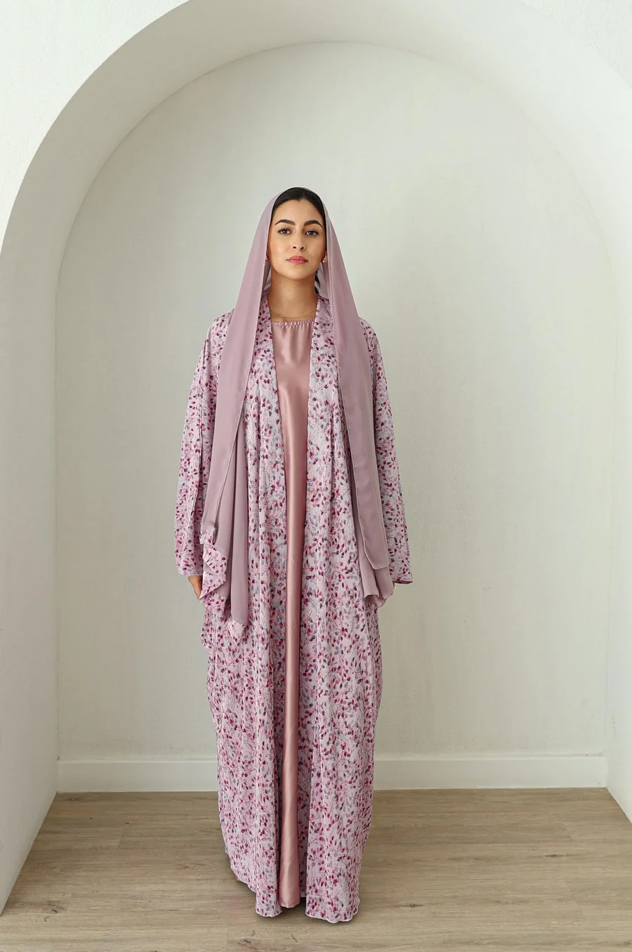 Floral printed abaya collection